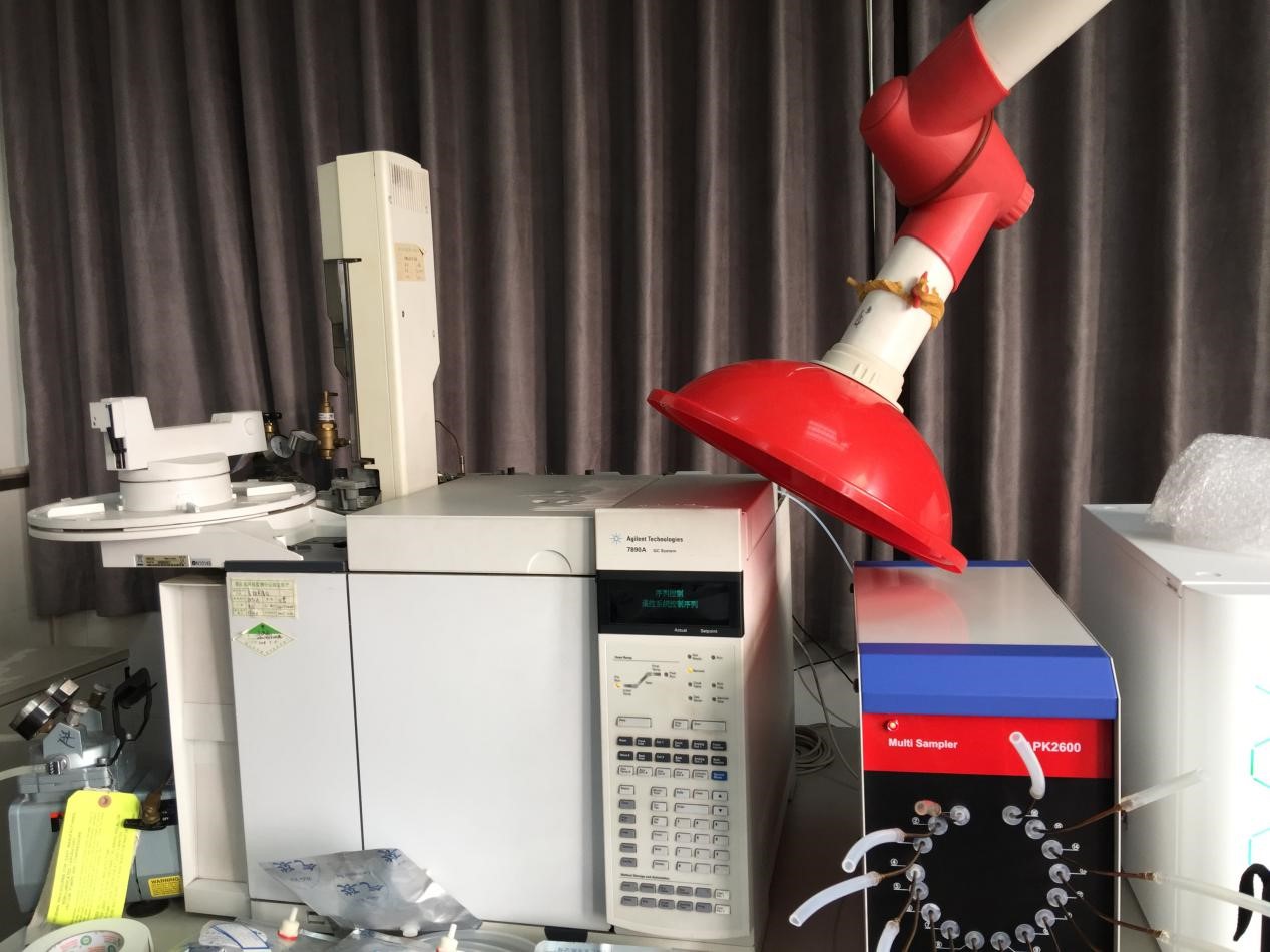 重慶市環(huán)境監(jiān)測中心站氣袋自動進樣器驗收