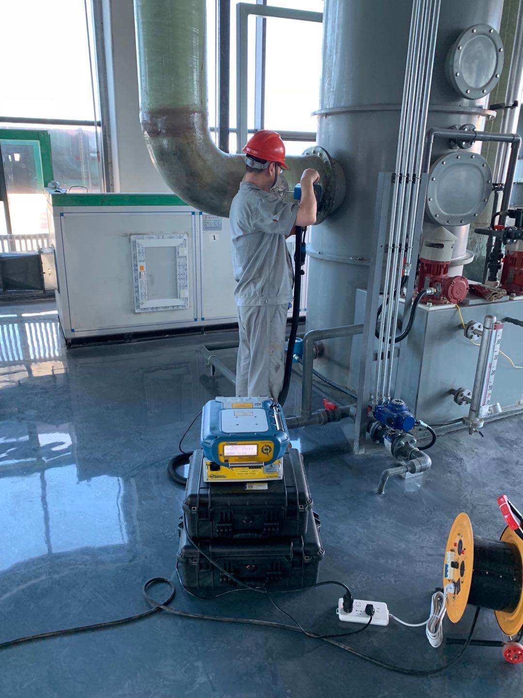 制藥企業日常排放VOC濃度抽檢測試