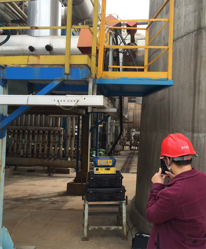 中石化系統單位有機物廢氣現場測試