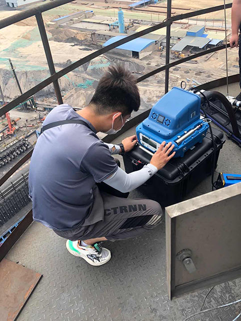 寧夏石嘴山市環境監測站非甲烷總烴測試儀（優享版）交貨驗收