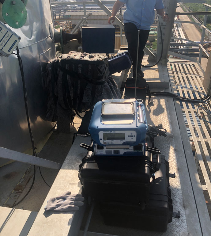 山東濱州陽信縣生態環境監測站擴項現場測試論證