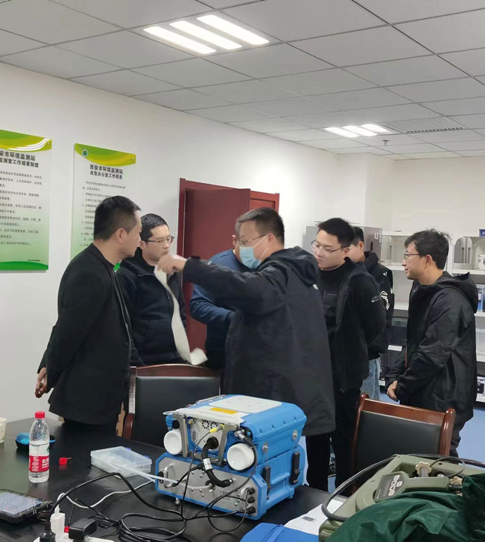 西安市環境監測站PF-300交付驗收