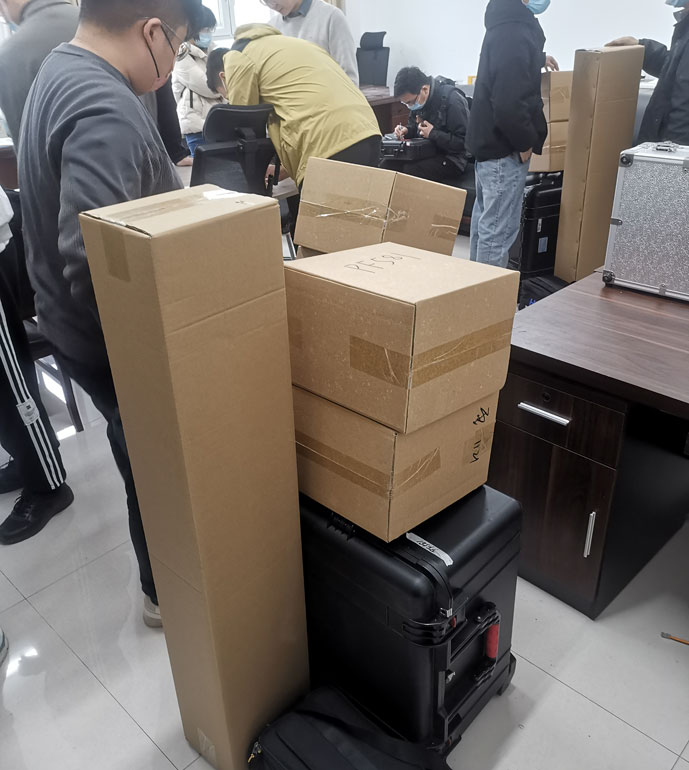 淄博市生態環境局PF-300交付驗收