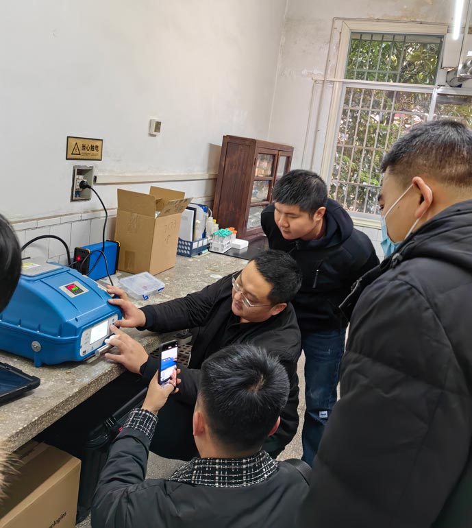 湖南衡陽生態監測站PF-300非甲烷總烴分析儀交付驗收